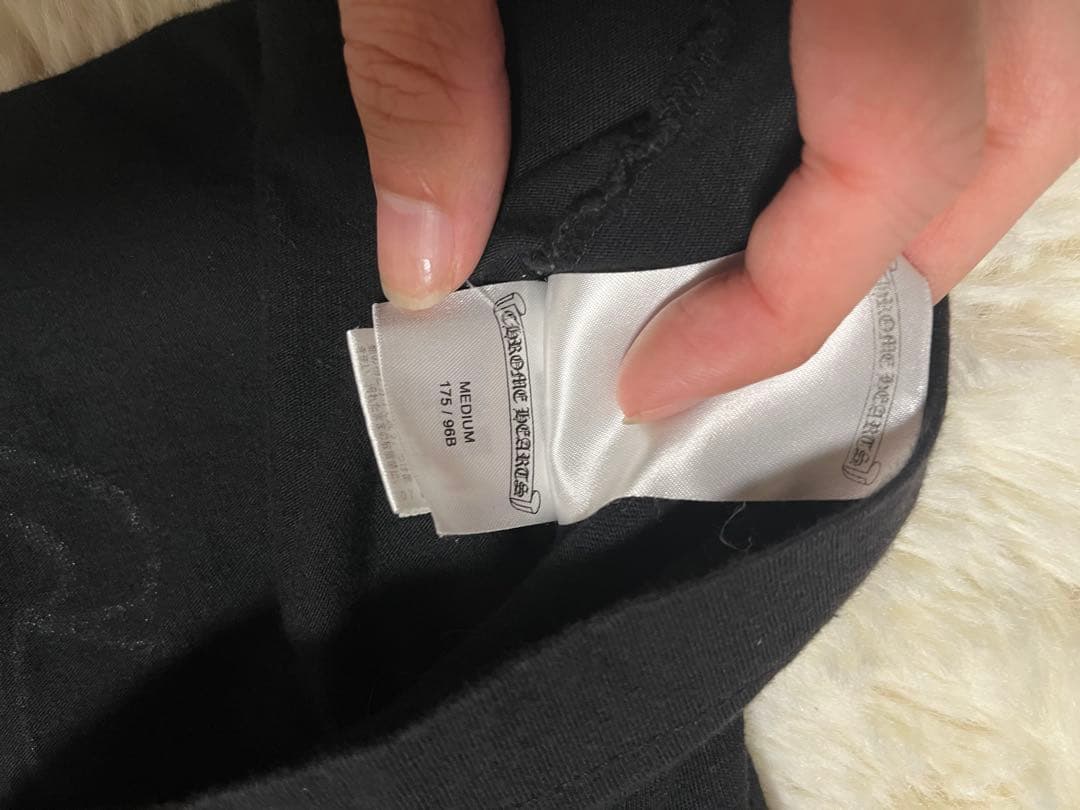 CHROME HEARTS ホースシューフローラルクロスブラックロンT