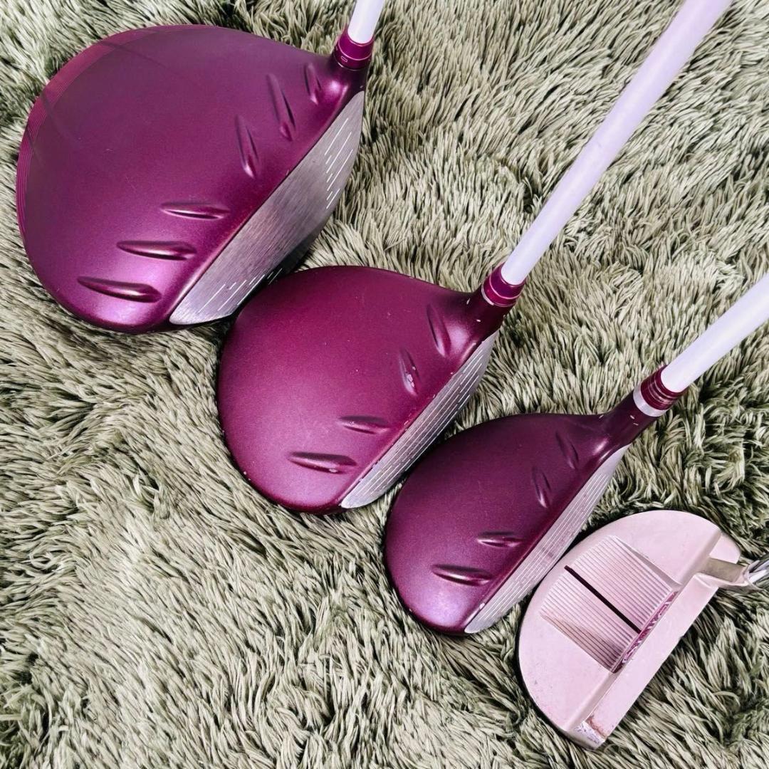 ピン G Le2 9本セット レディースゴルフ 初心者 入門 大人気 かわいい