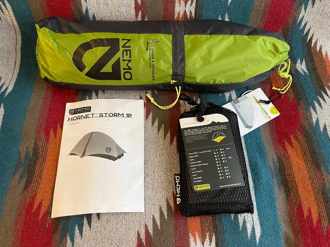 ニーモ ホーネット ストーム1P フットプリント セット