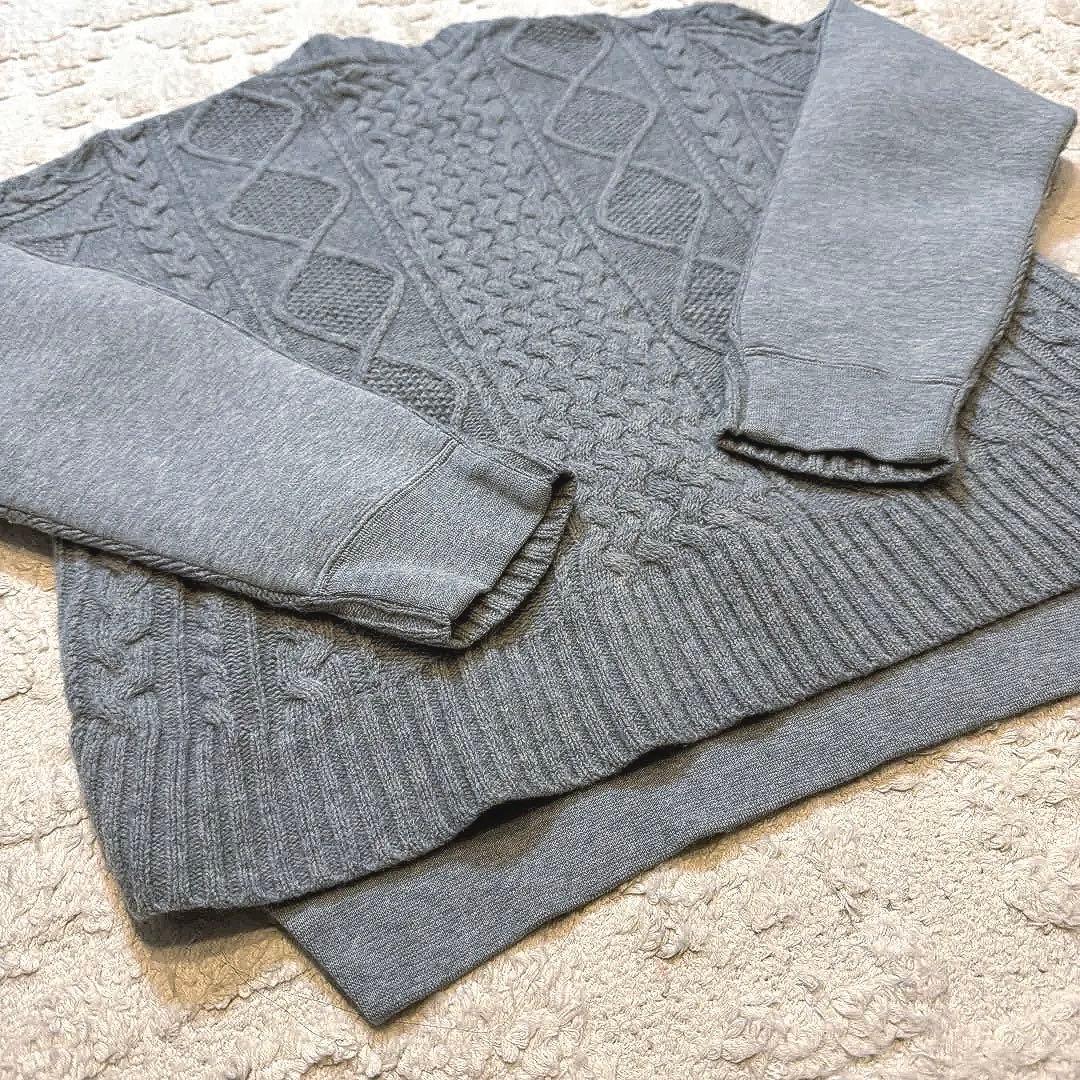 【美品】sacai x Nike スウェット×ニット Mサイズ サカイ ナイキ