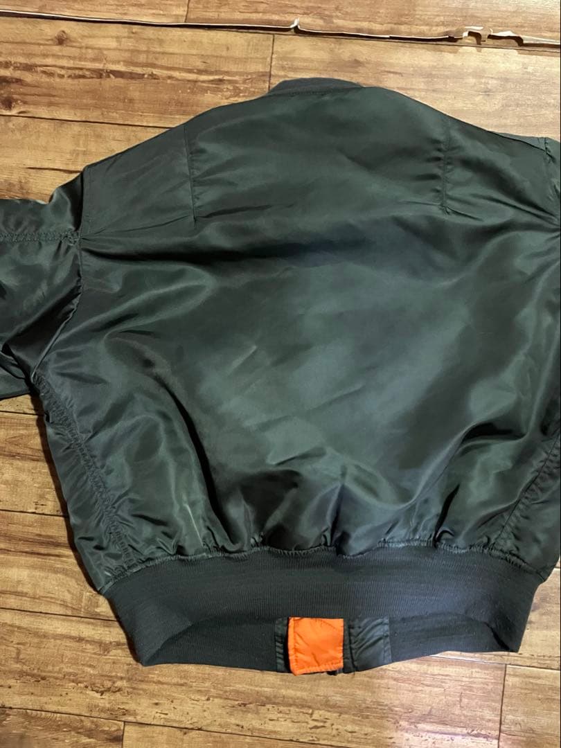 90s USA製 アルファインダストリーズ MA-1 フライトジャケット L