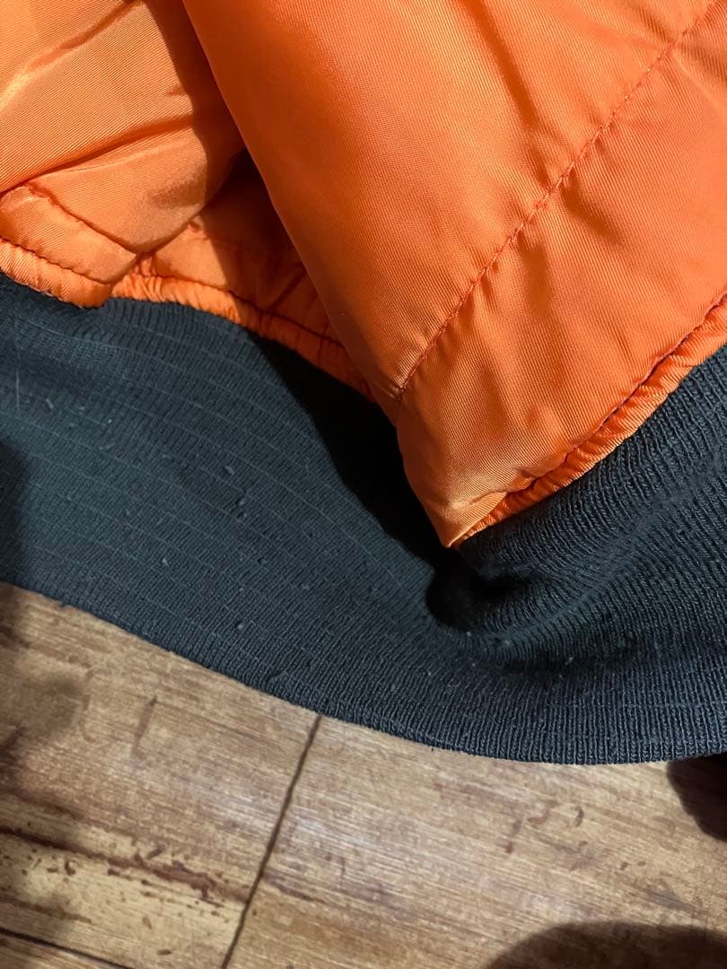 90s USA製 アルファインダストリーズ MA-1 フライトジャケット L