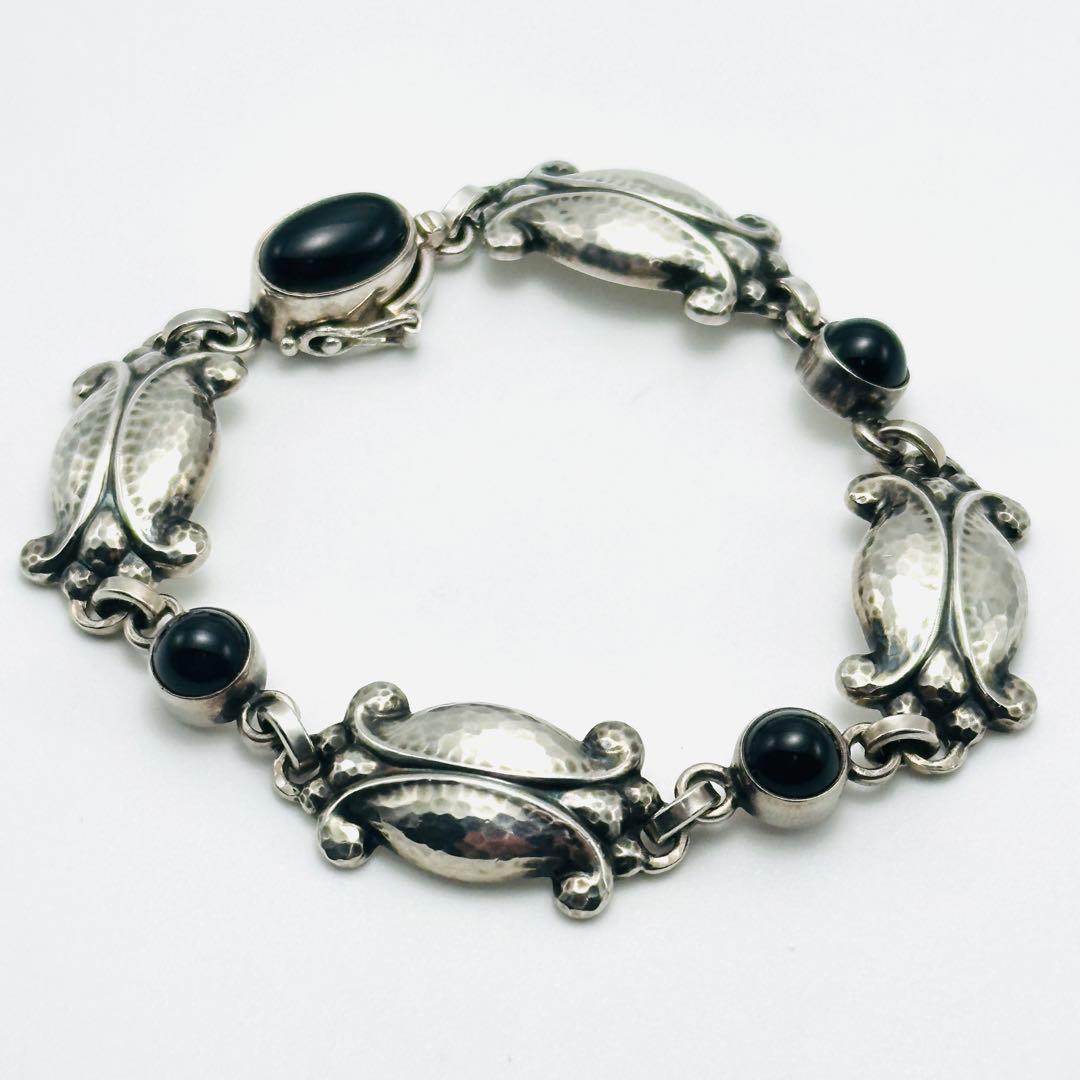   11 ムーンライトブロッサム　オニキス　ブレスレット