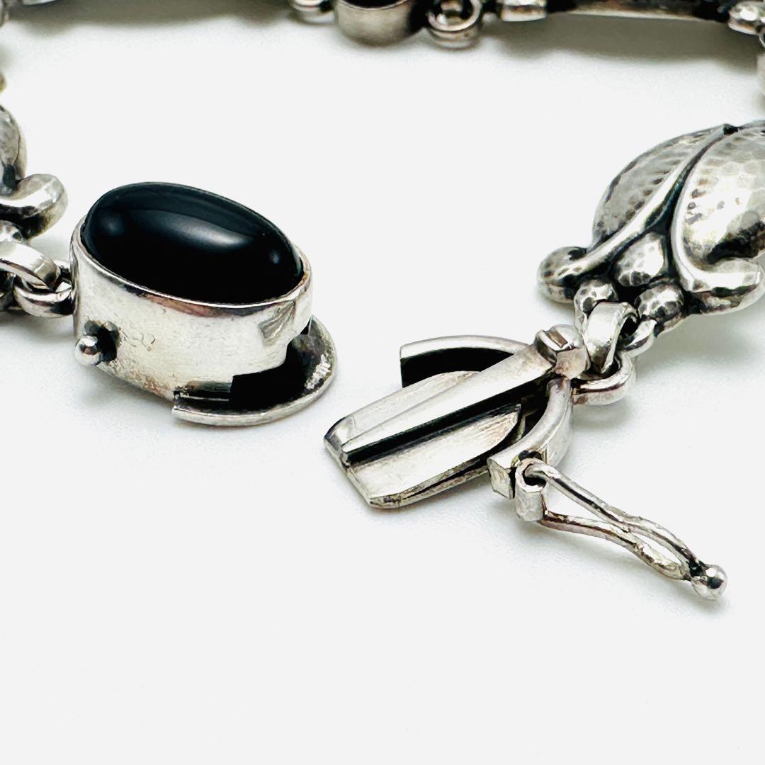   11 ムーンライトブロッサム　オニキス　ブレスレット