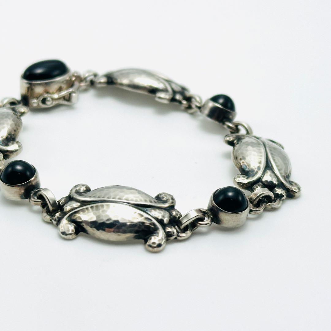   11 ムーンライトブロッサム　オニキス　ブレスレット