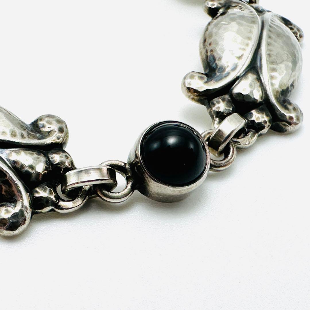   11 ムーンライトブロッサム　オニキス　ブレスレット