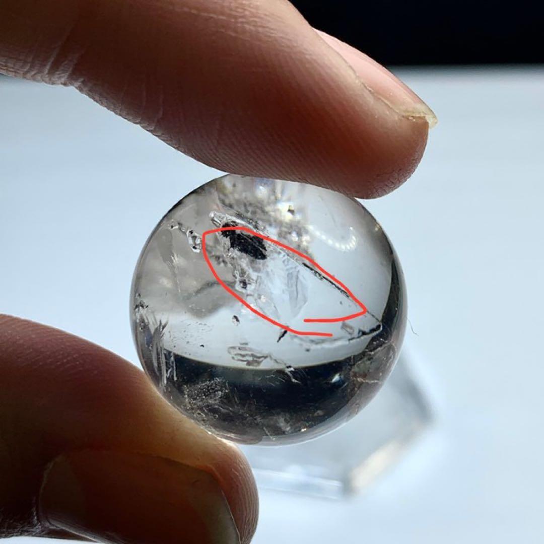 水入り水晶スフィア