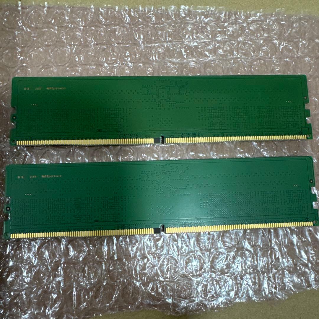 SAMSUNG DDR5-4800 32GB (16GBx2) メモリ