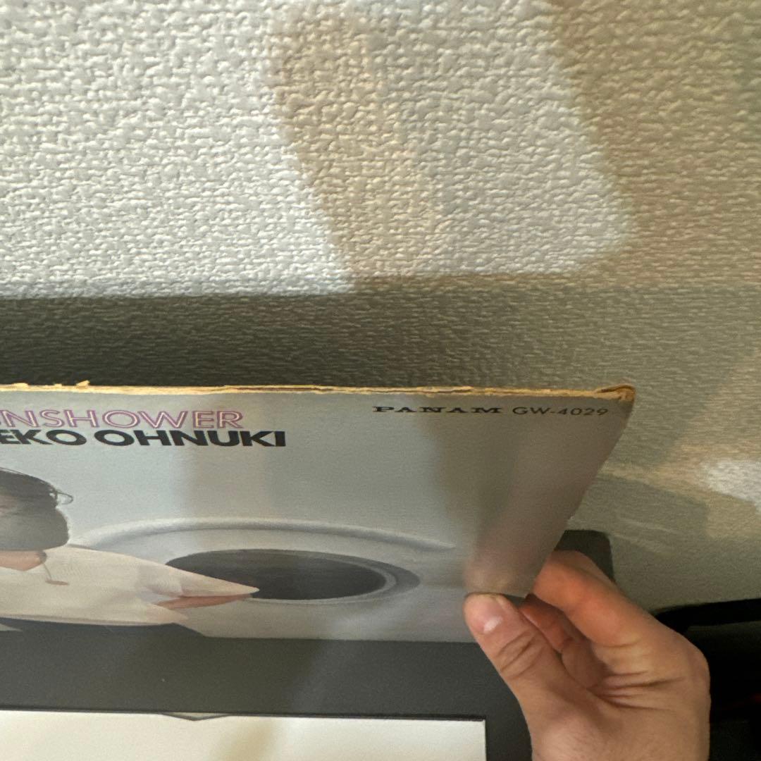 大貫妙子 SUNSHOWER レコード　中古オリジナル