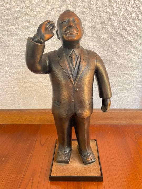 田中角栄　御身像　全身銅像　レア　アンティーク　希少品