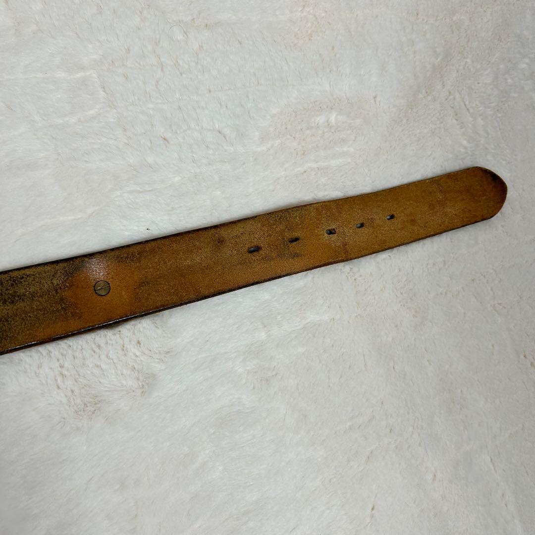 モルガンダラー　コンチョ　レザー　ベルト　1972年