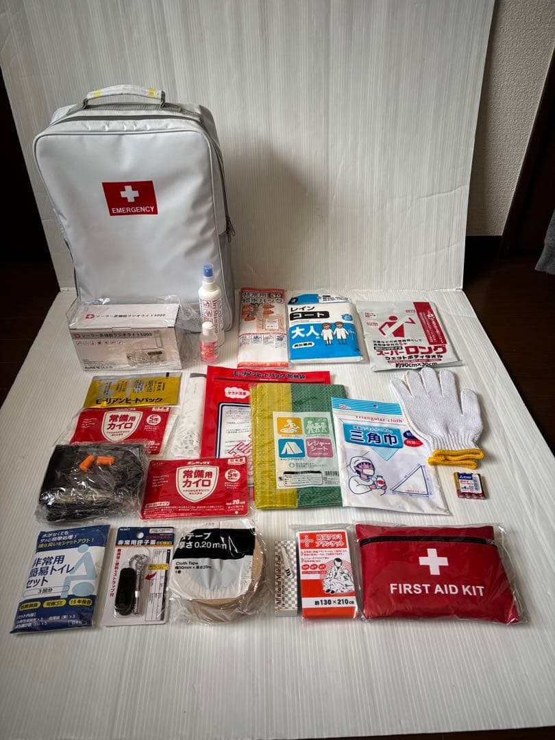 グッドデザイン賞リュック防災セット 地震対策点避難セット