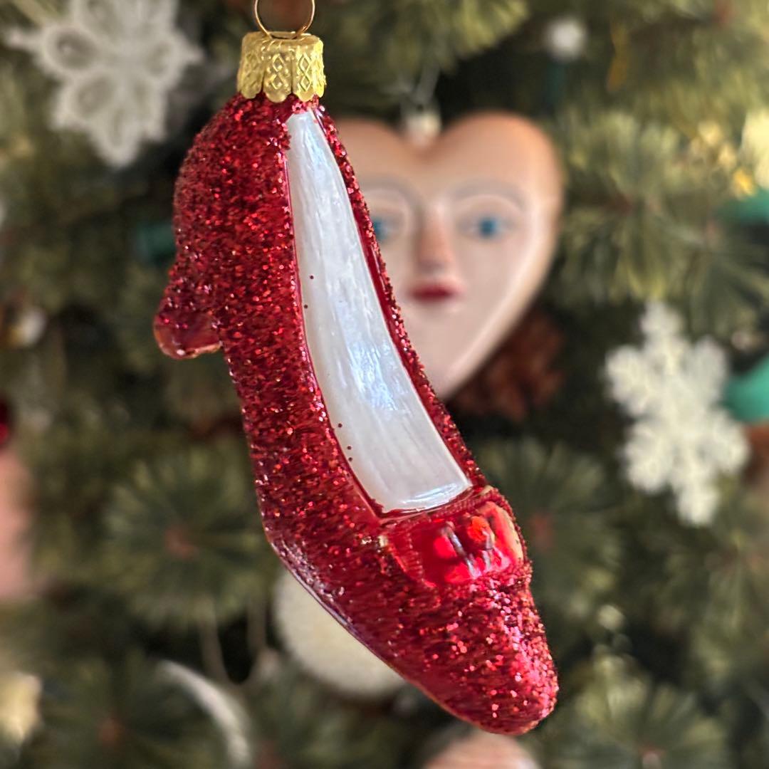 アスティエ クリスマスオーナメント オズの魔法使い ドロシーの「ルビーの靴」