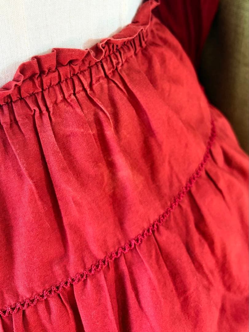 PINK HOUSE ロングフレアスカート