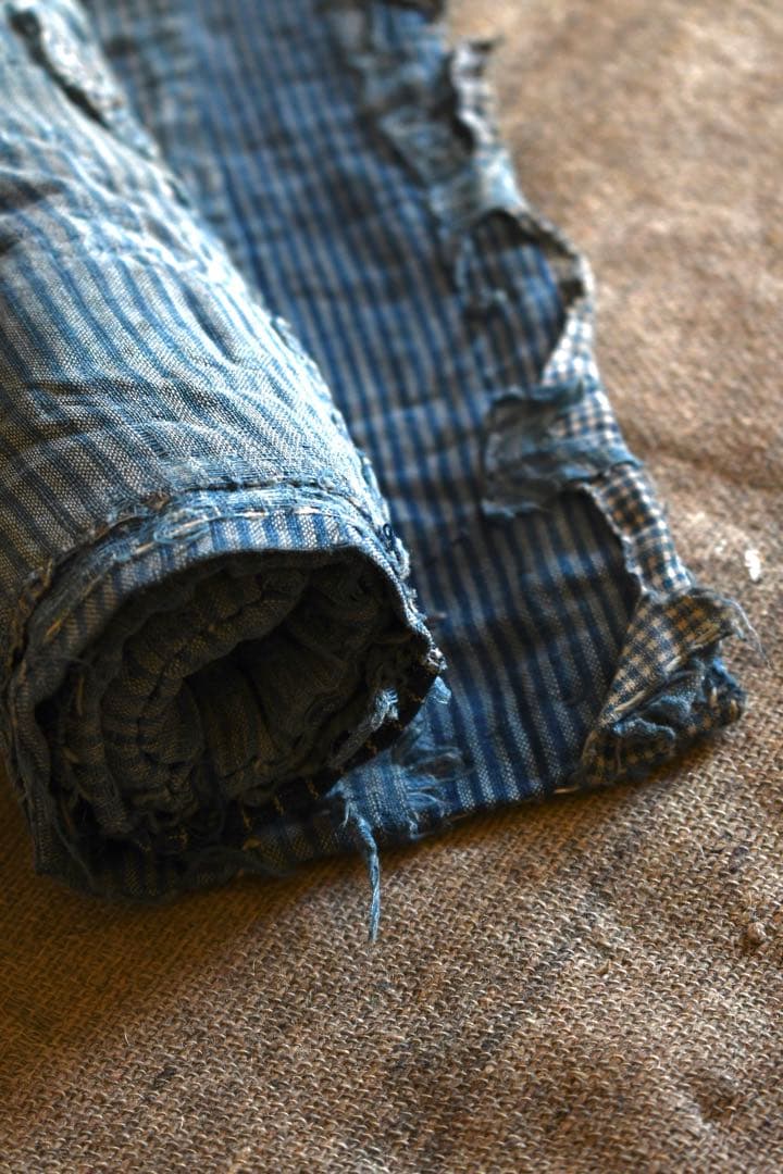 古道具　襤褸　古布　民藝　藍染　明治　ブロカント　古道具坂田　ヴィンテージ