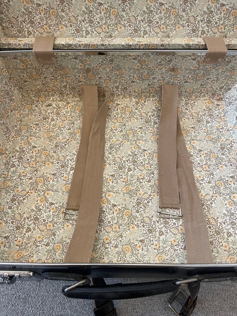 【車輪に難あり】グローブトロッター　スモールキャリーオン　ネイビーxブラック