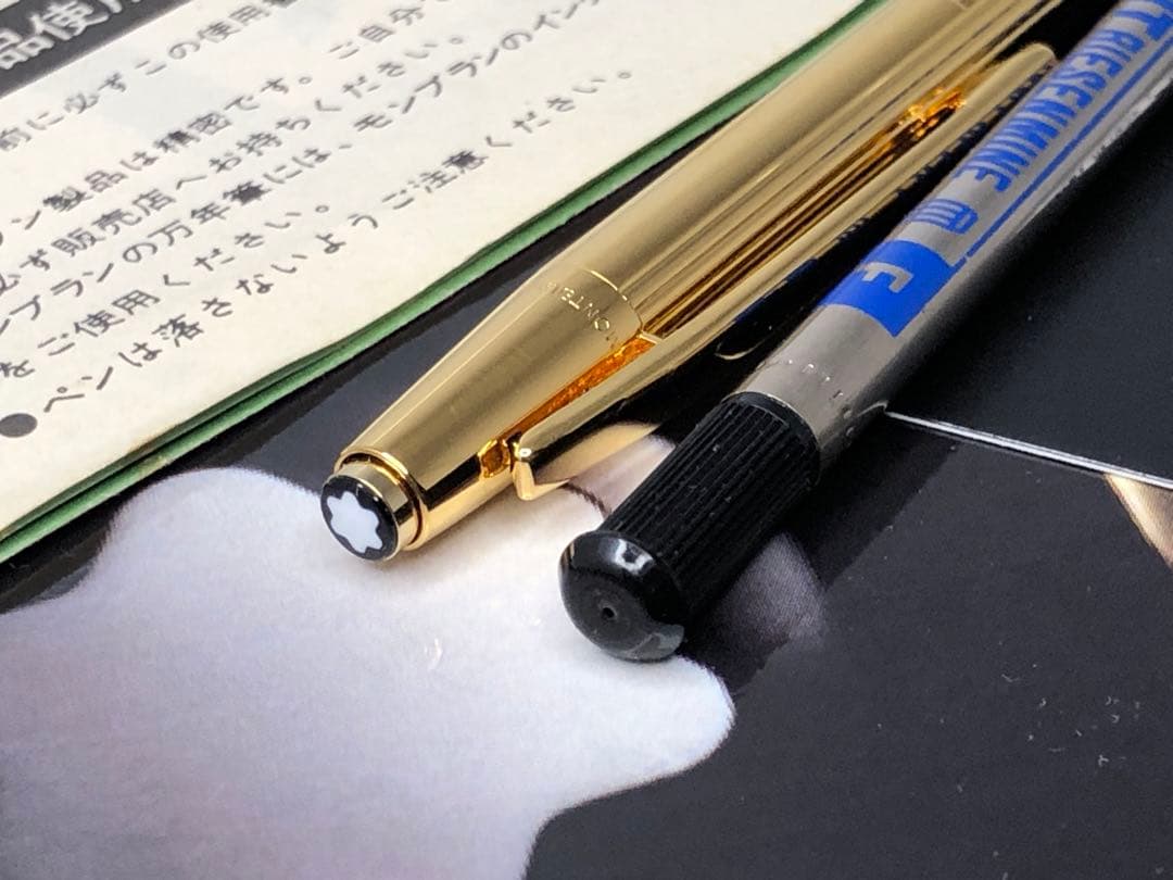 ⭐️金運を呼ぶ総金張り⭐️モンブラン⭐️ノブレスNo1947⭐️世界中で支持の高い逸品⭐️