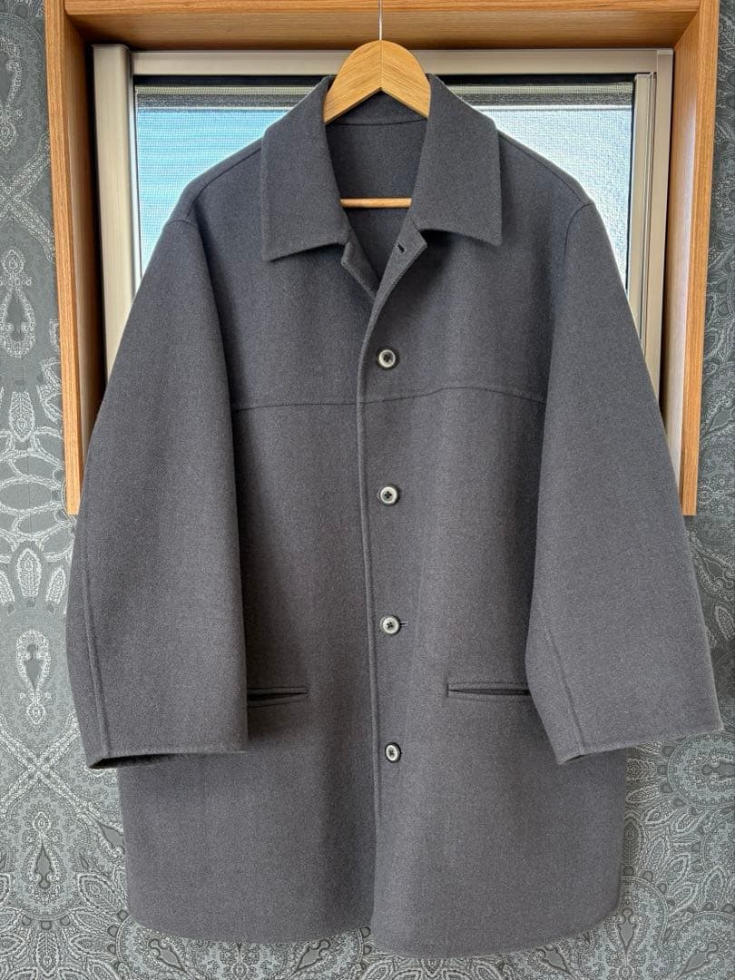 【美品】HERIL ヘリル　24AW Black Sheep Car Coat