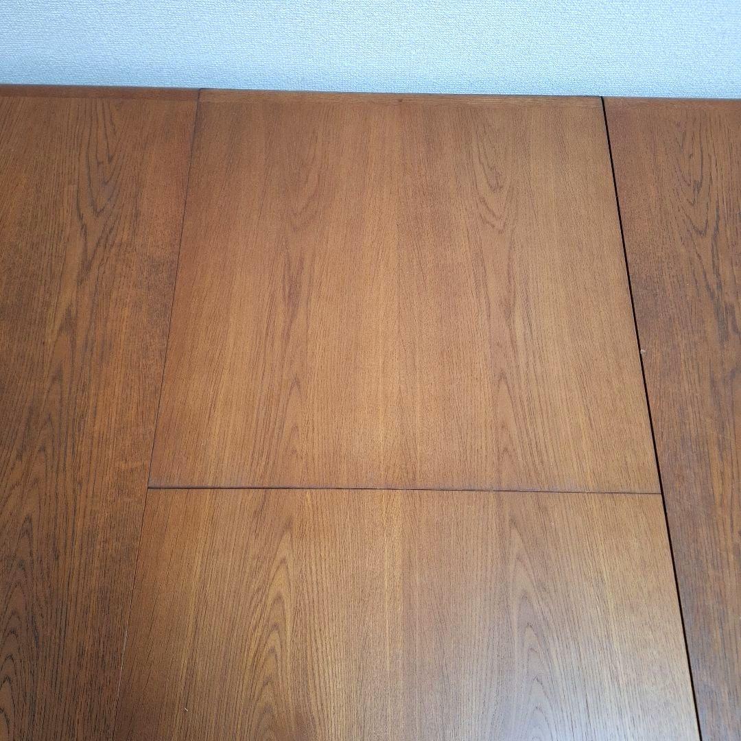 【状態良好】カリモク 伸縮 ダイニングテーブル エクステンションテーブル