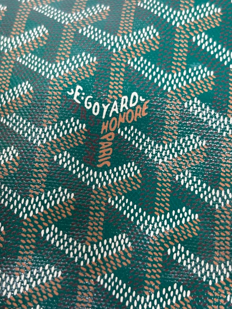 美品‼️ GOYARD ゴヤール　トートバッグ　サンルイPM　スヌーピー　グリーン