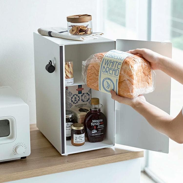 山崎実業 tosca ブレッドケース トスカ スリム 新品 ホワイト