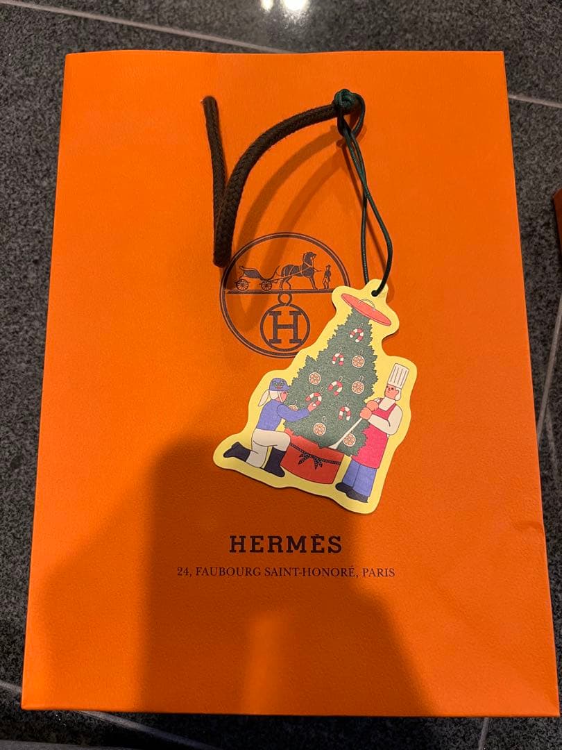 新品未使用　エルメス　カシミヤマフラー 《レクトヴェルソ》