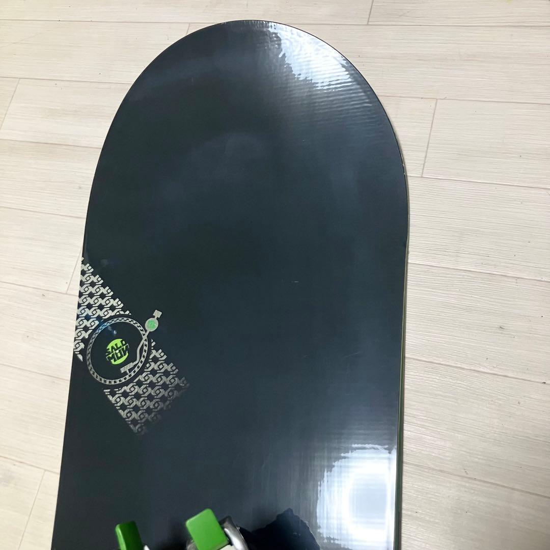 バック付/SALOMON SSIサロモン スノーボードセット155cm/バインM