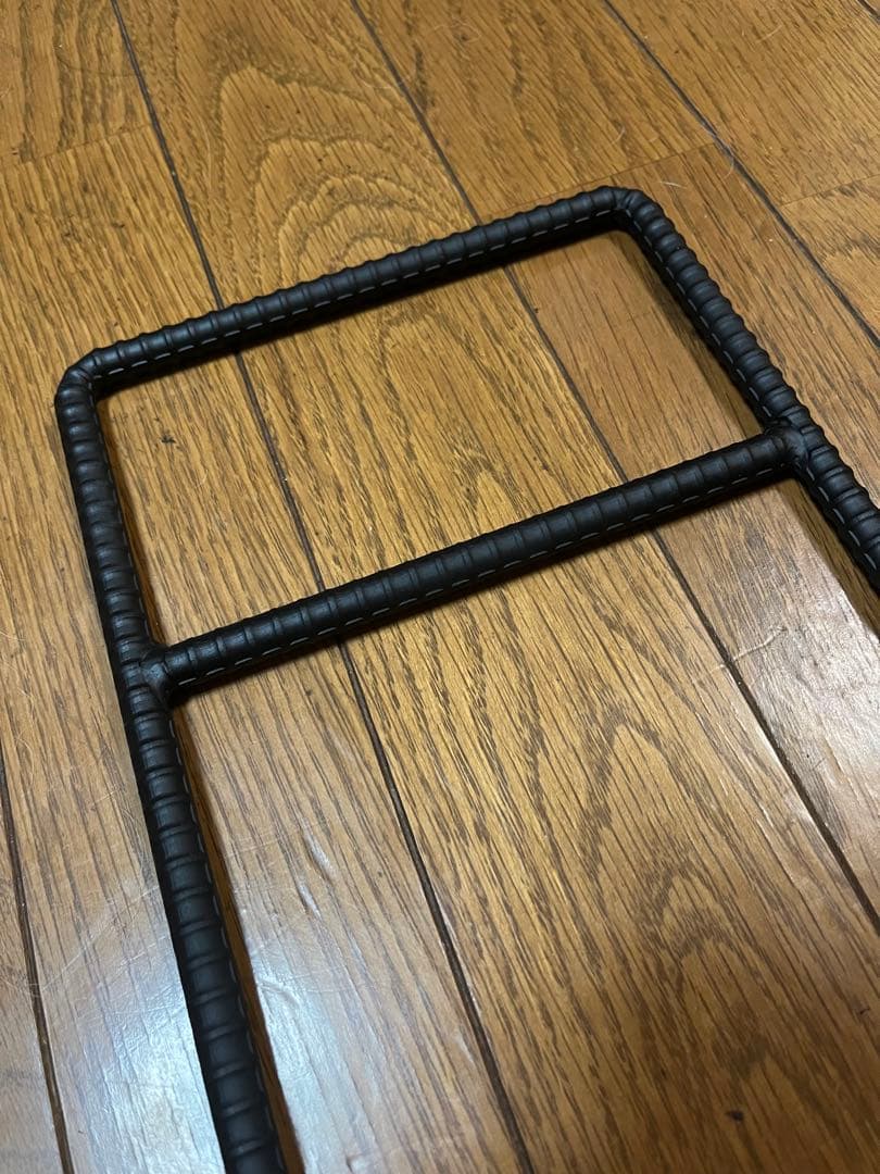 アイアン 天井吊り棚 ブラケット2本 高さ60cm アイアンシェルフ