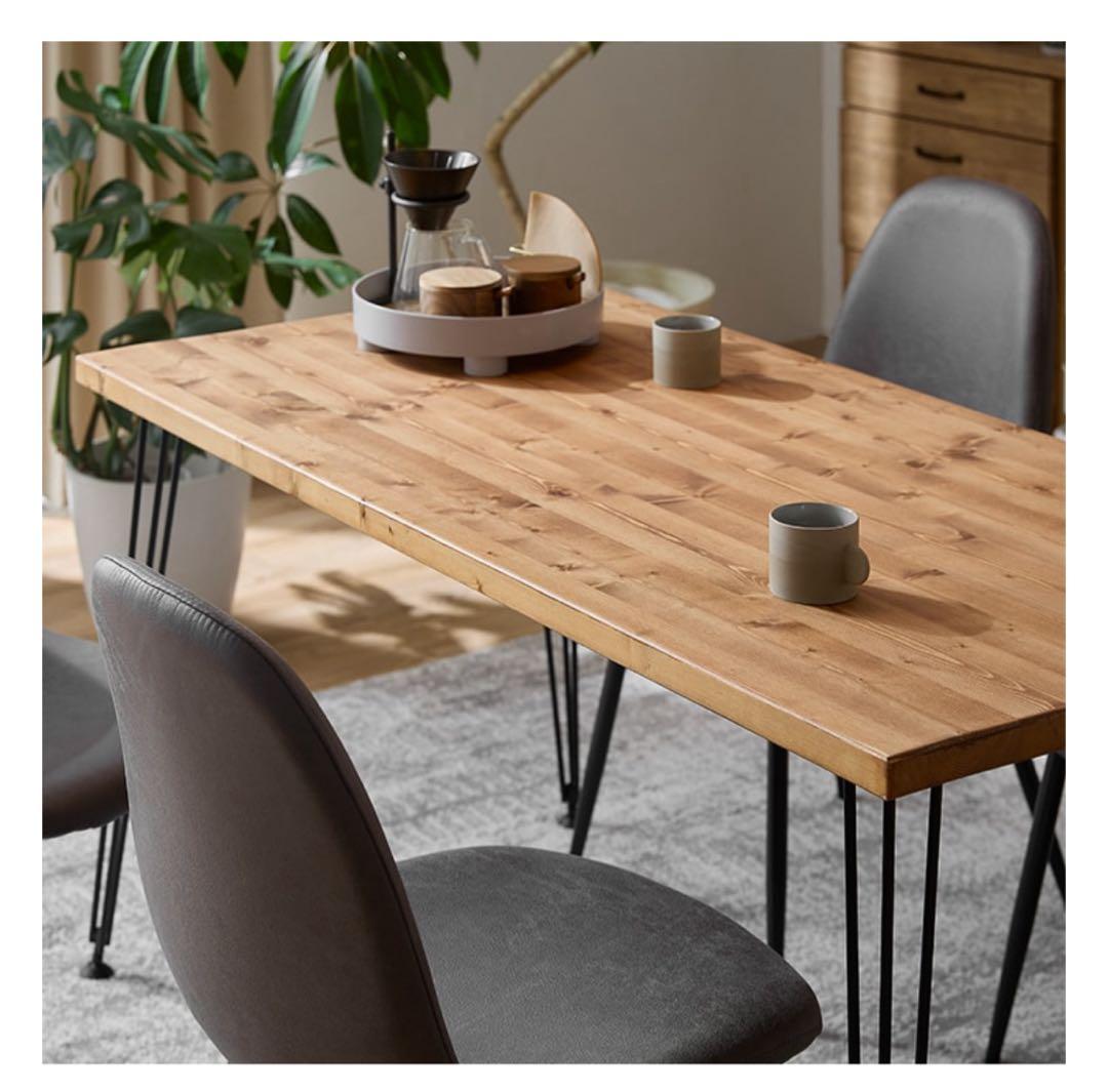 ※最終値下げ※【美品】LOWYA 天然木ダイニングテーブル 幅120