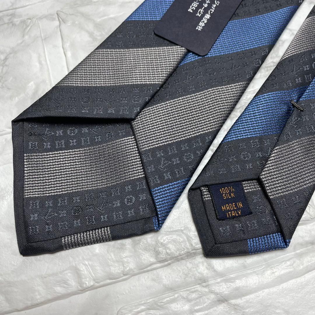 現行タグ　ルイヴィトン　LOUIS VUITTON ネクタイ　モノグラム