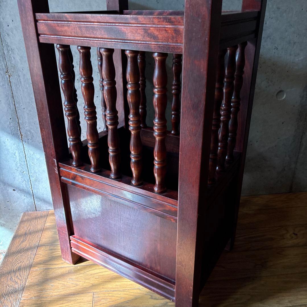 値下げ　九州民藝村　スピンドルデザイン傘立て