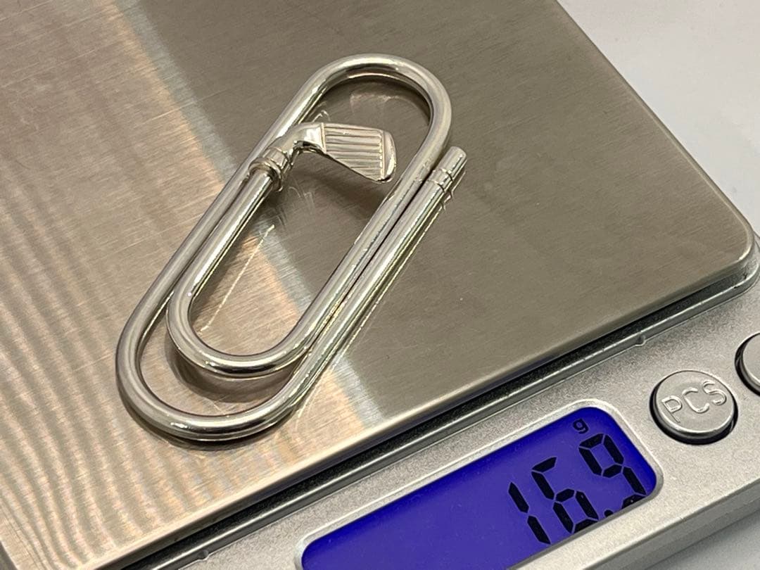 c842 ティファニー　ゴルフクラブ　マネークリップ　シルバー　925