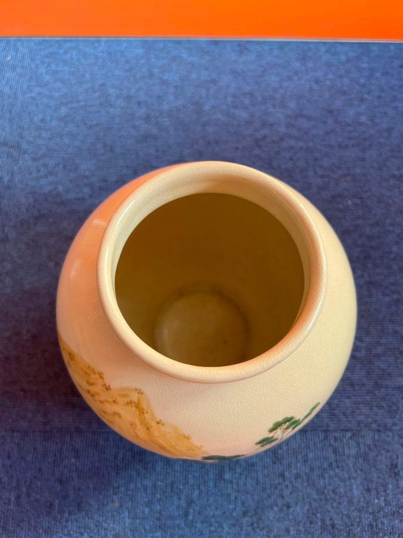 1031 薩摩焼　花瓶