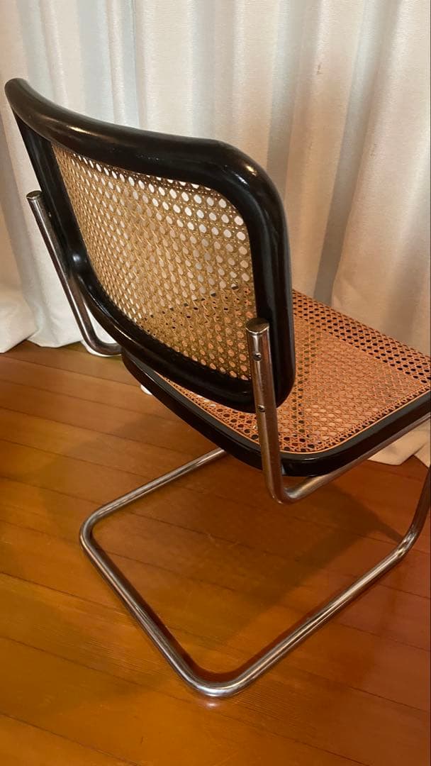 リプロダクト マルセルブロイヤー チェスカチェア バウハウス ラタン スチール