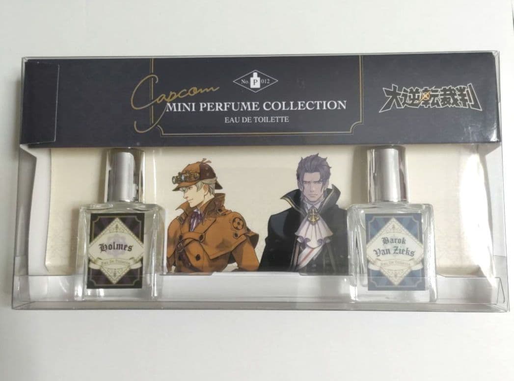 大逆転裁判 カプコンminiパフュームコレクション ホームズ&バンジークス