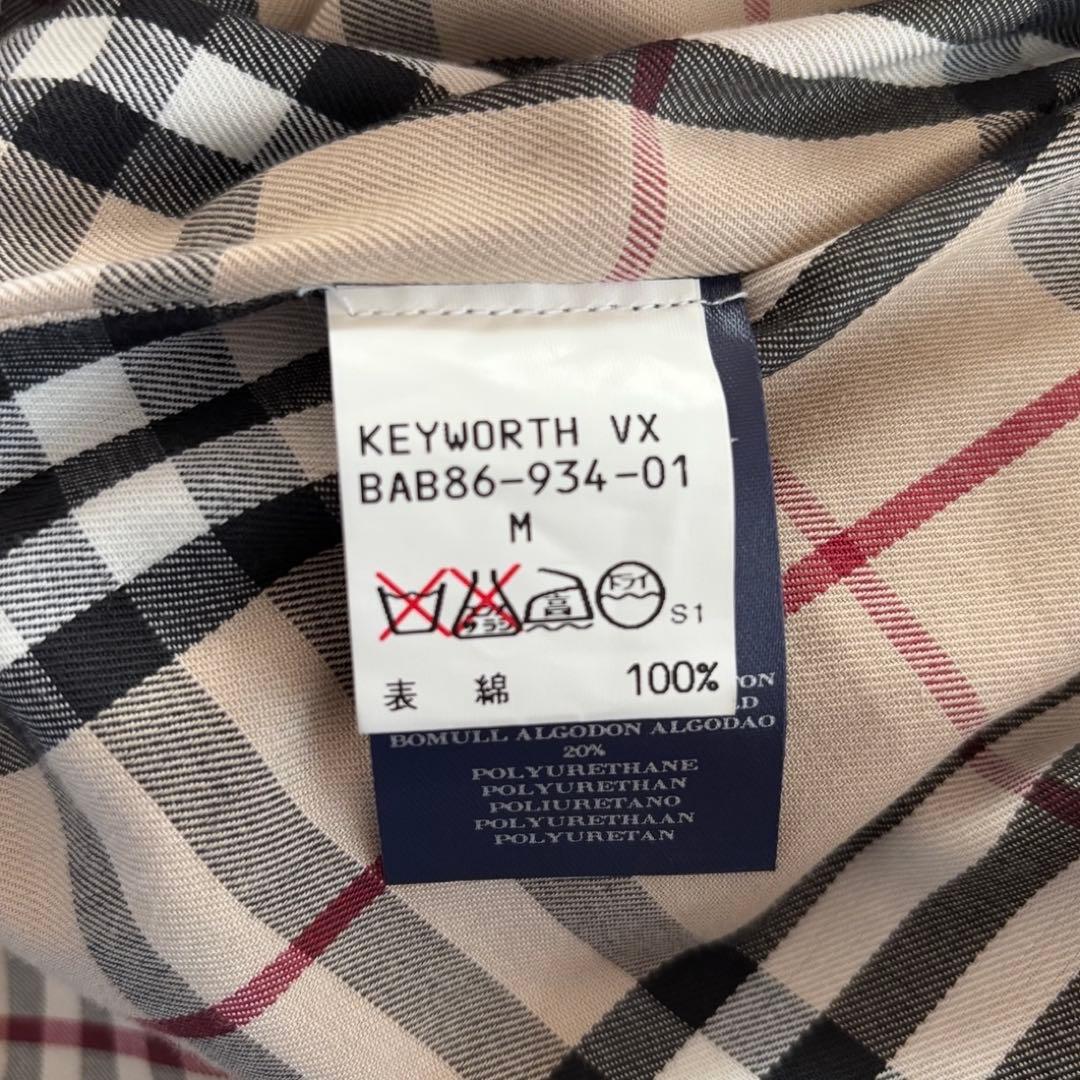 英国製 バーバリー Burberry トレンチコート ライナー付 M