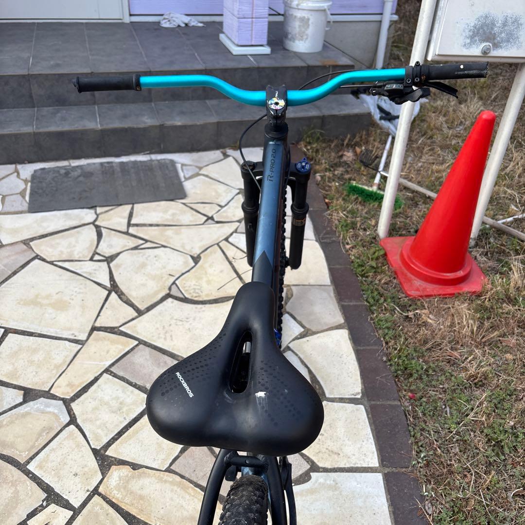 マウンテンバイク 27.5インチ ブラック/グレー