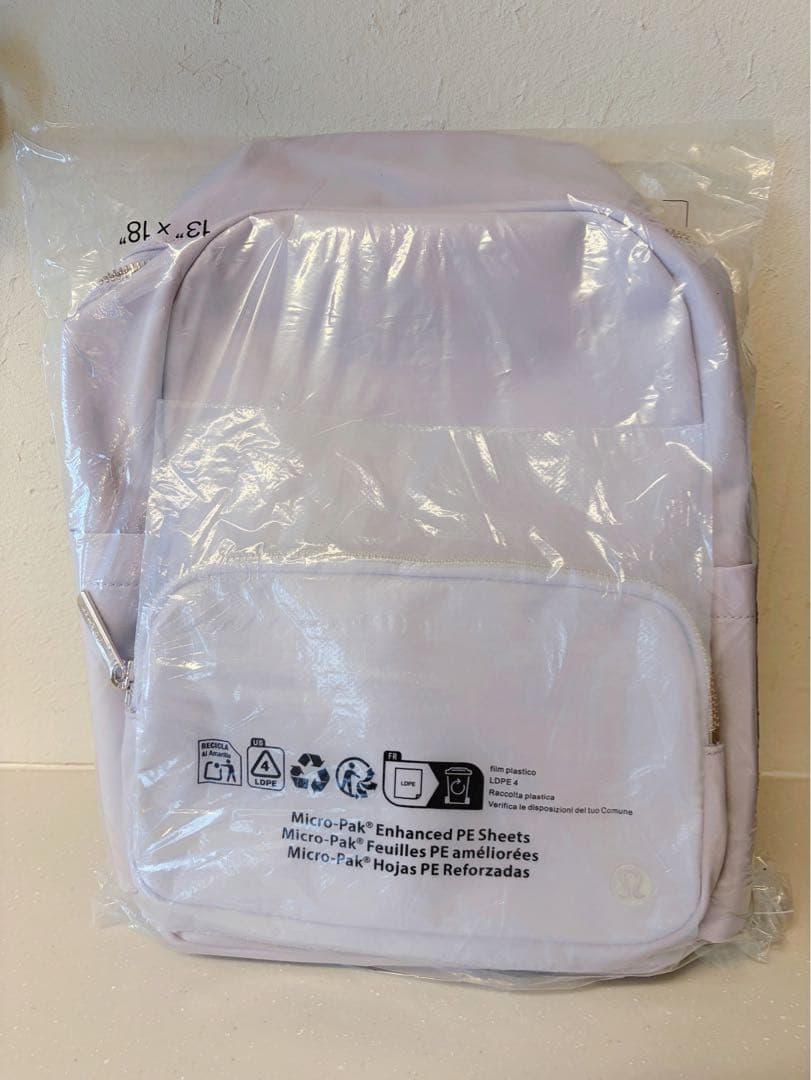 新品未使用　ルルレモン　lululemon リュック　バッグ