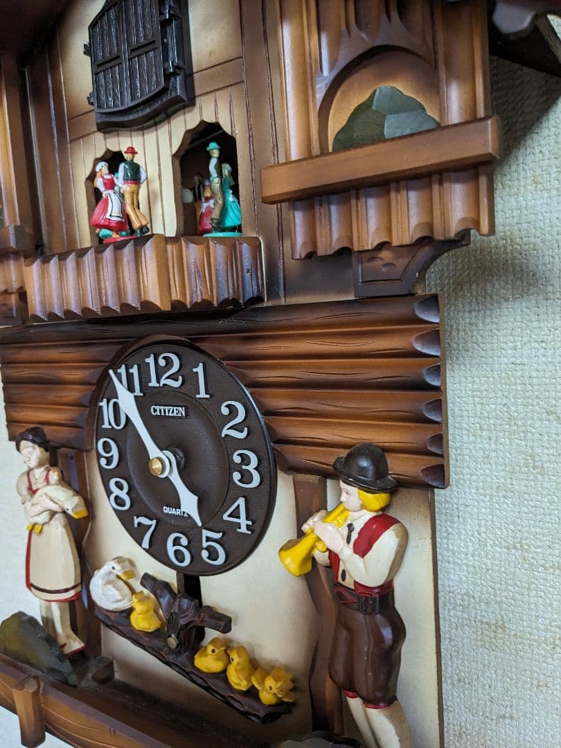 シチズン鳩時計 オルゴール付き