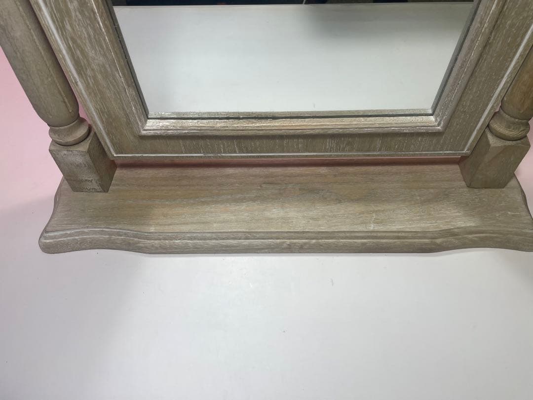 鏡　ヨーロッパ風　美容院　大型置き型鏡