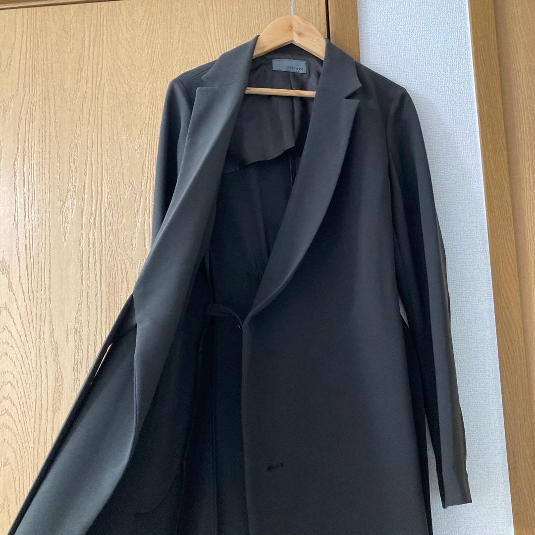 uncrave ダブルクロスワンピースコート