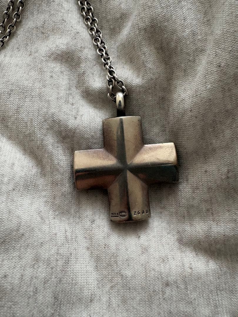 アクセサリー   silver cross pendant