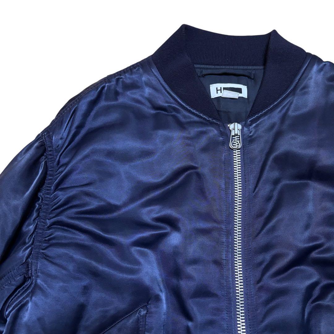 H BEAUTY&YOUTH MA-1 ボンバージャケット L