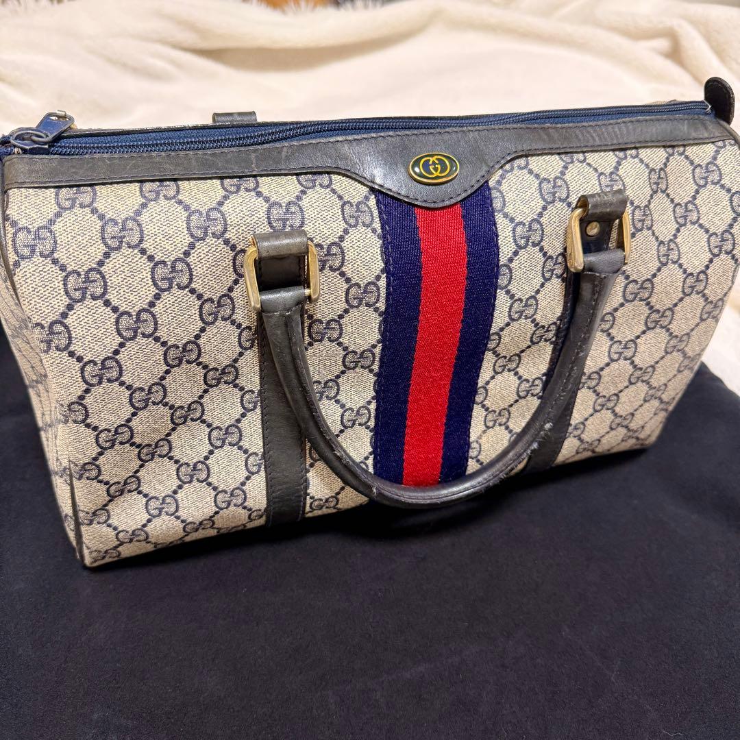 GUCCI グッチ ボストンバック 横幅33cm 旅行バック