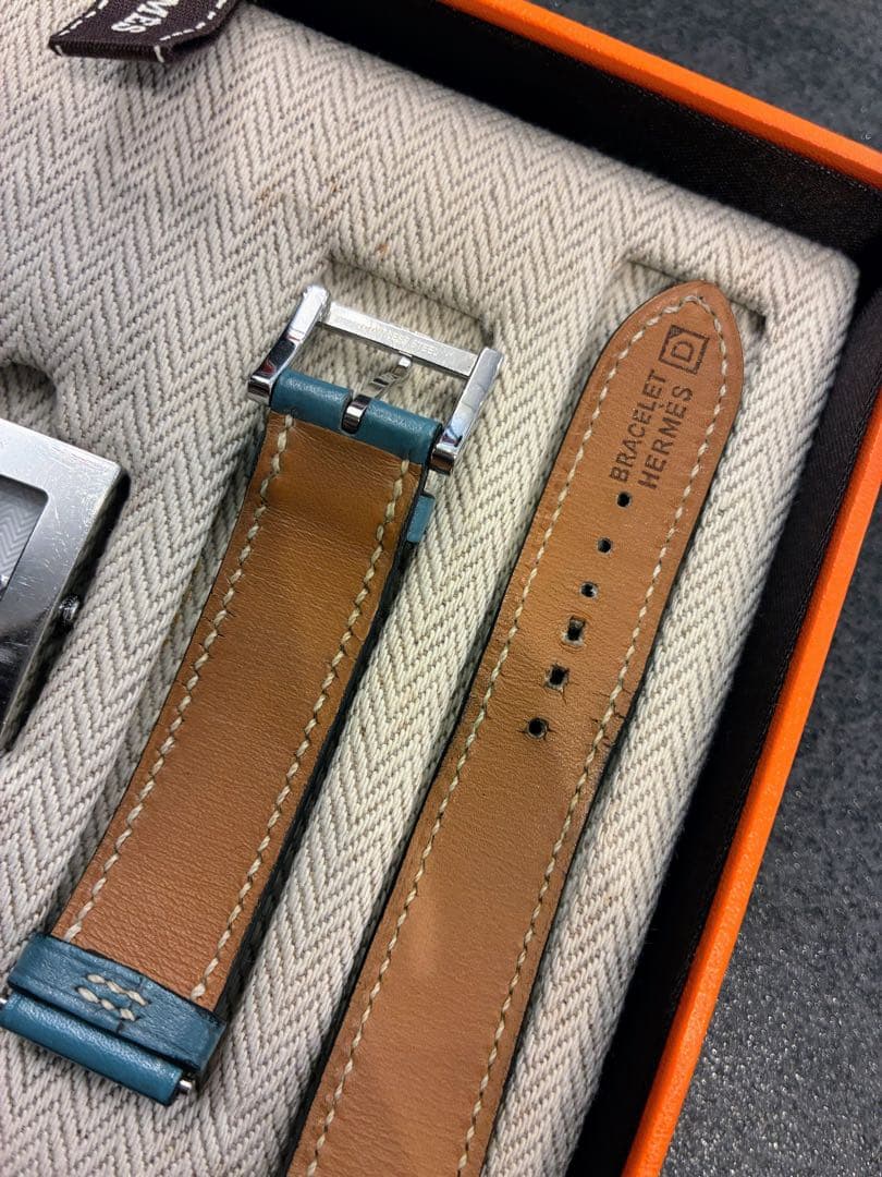 エルメス HERMES ベルトウォッチ 変えベルト付き