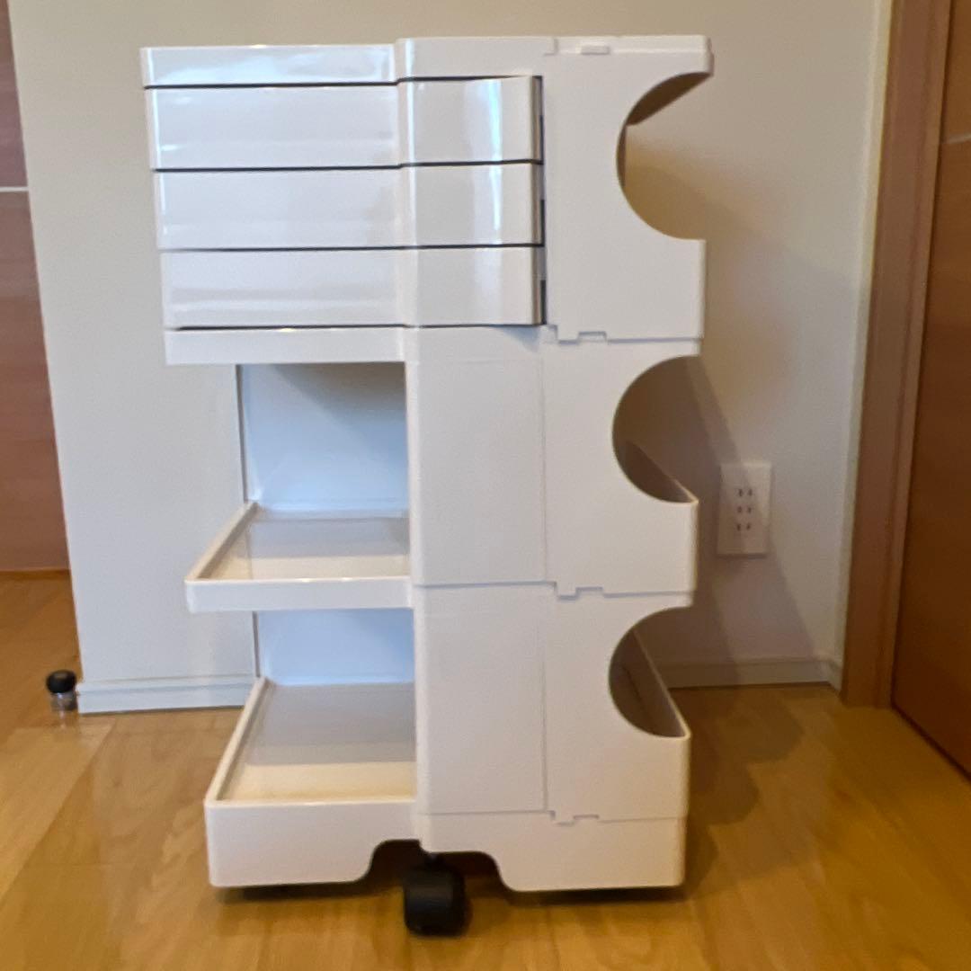 【B-LINE正規品】ボビーワゴン 3段 3トレイ　ホワイト