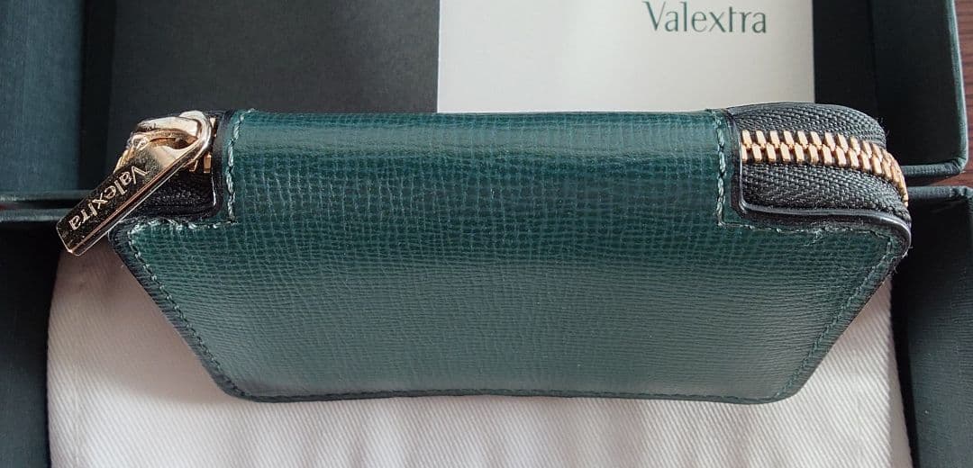 Valextra ラウンドジップケース