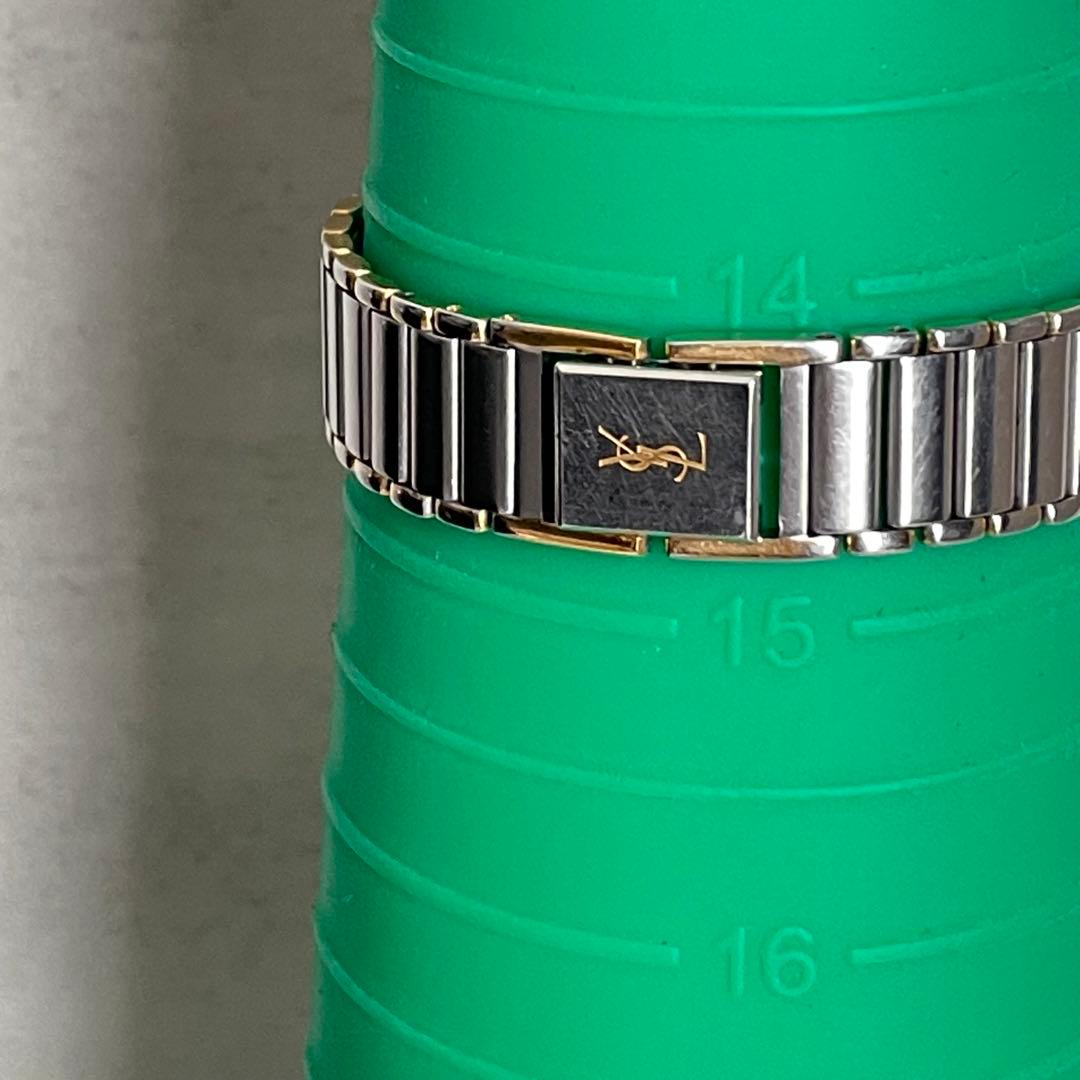 稼動品　YSL イヴサンローラン　シャンパン　ゴールド　コンビ　腕時計
