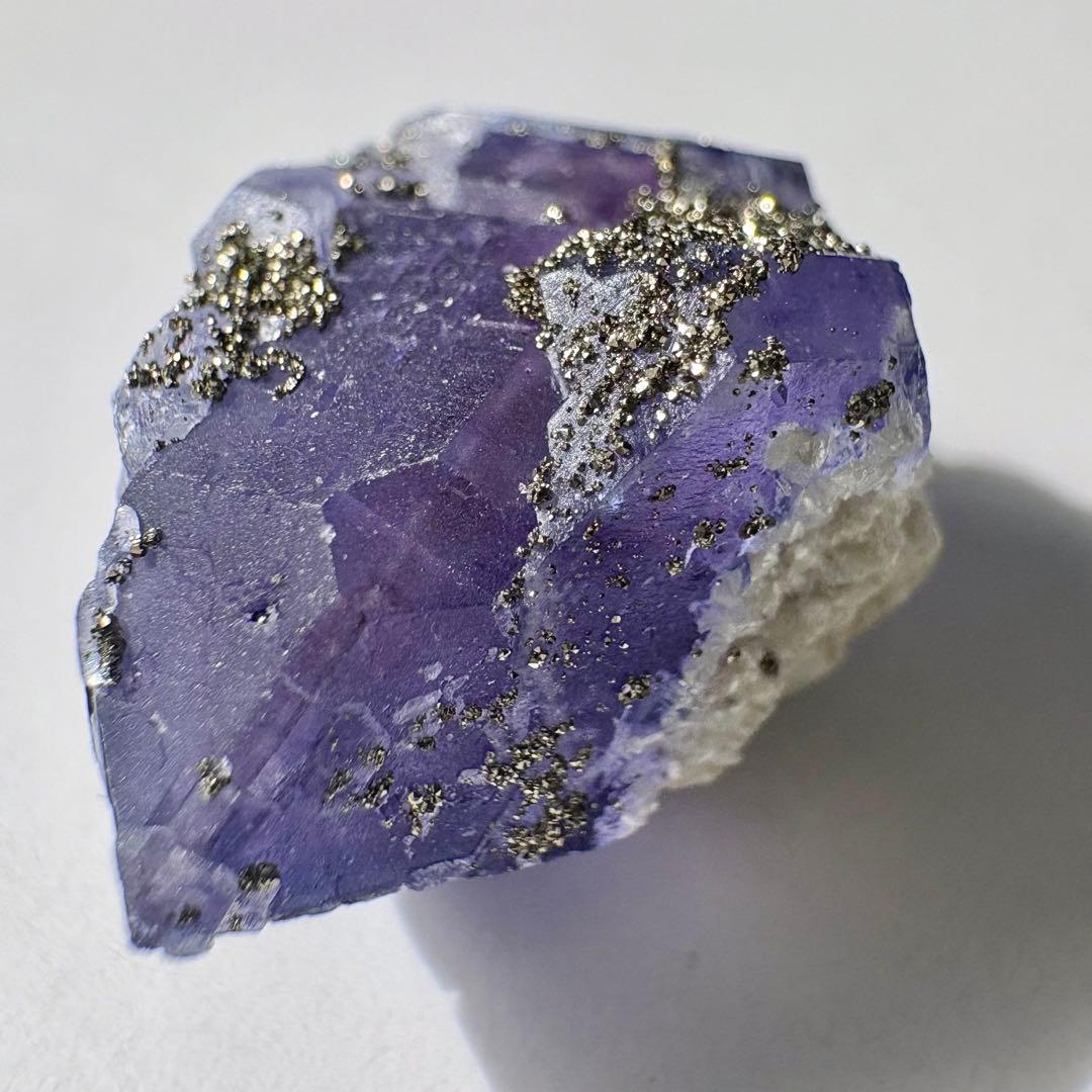 515 中国 内モンゴル産 レアタイプ フローライト&パイライト