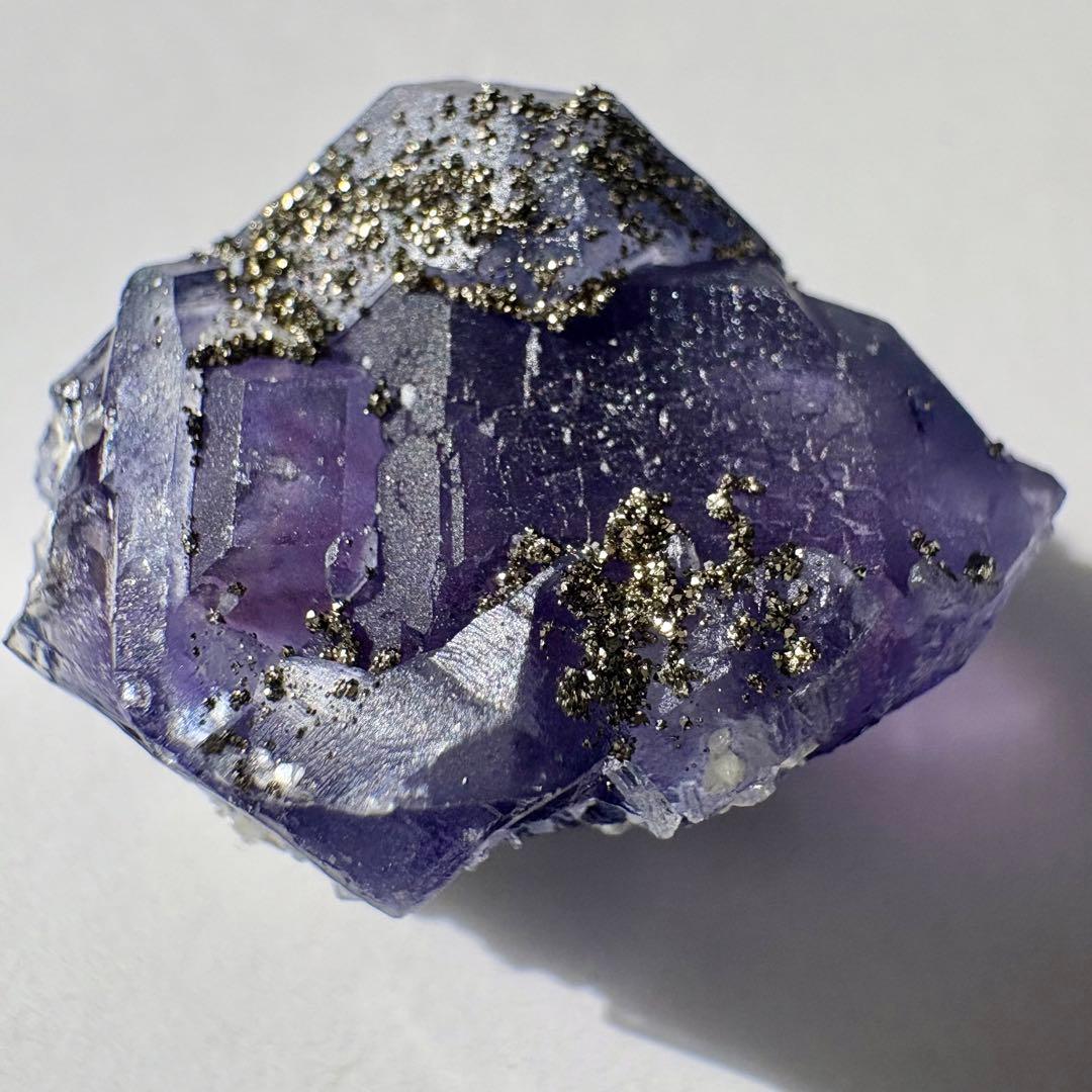 515 中国 内モンゴル産 レアタイプ フローライト&パイライト